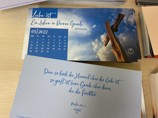 Kalender "Liebe ist ..." 2022 - Monat März