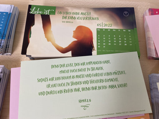 Kalender "Liebe ist ..." 2022 - Monat Mai