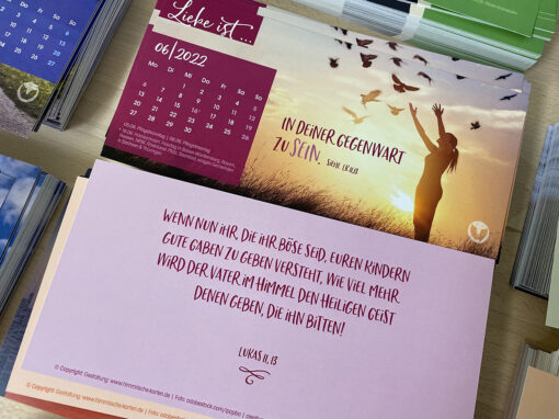 Kalender "Liebe ist ..." 2022 - Monat Juni