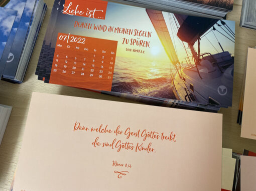 Kalender "Liebe ist ..." 2022 - Monat Juli
