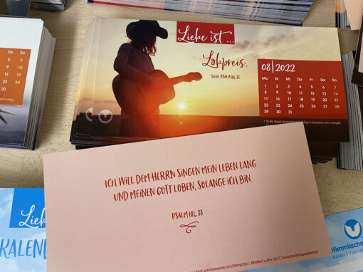 Kalender "Liebe ist ..." 2022 - Monat August